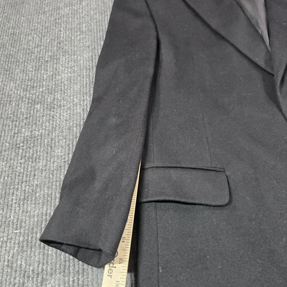 Jos. A. Bank Gordon Blazer‎ Mens 44 Black Cashmere Lined Single-Breasted Coat
